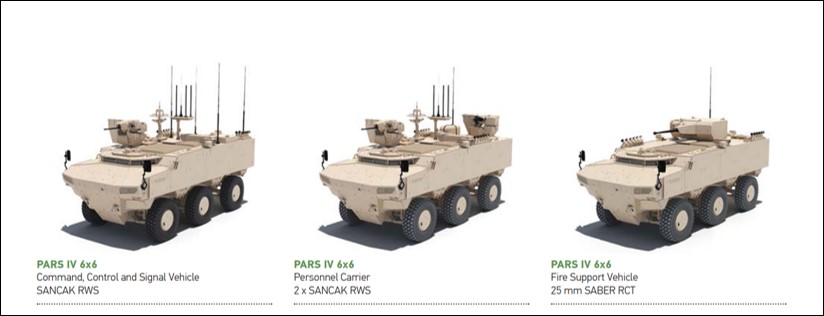 PARS IV 6x6 Special Operations Vehicle (H)